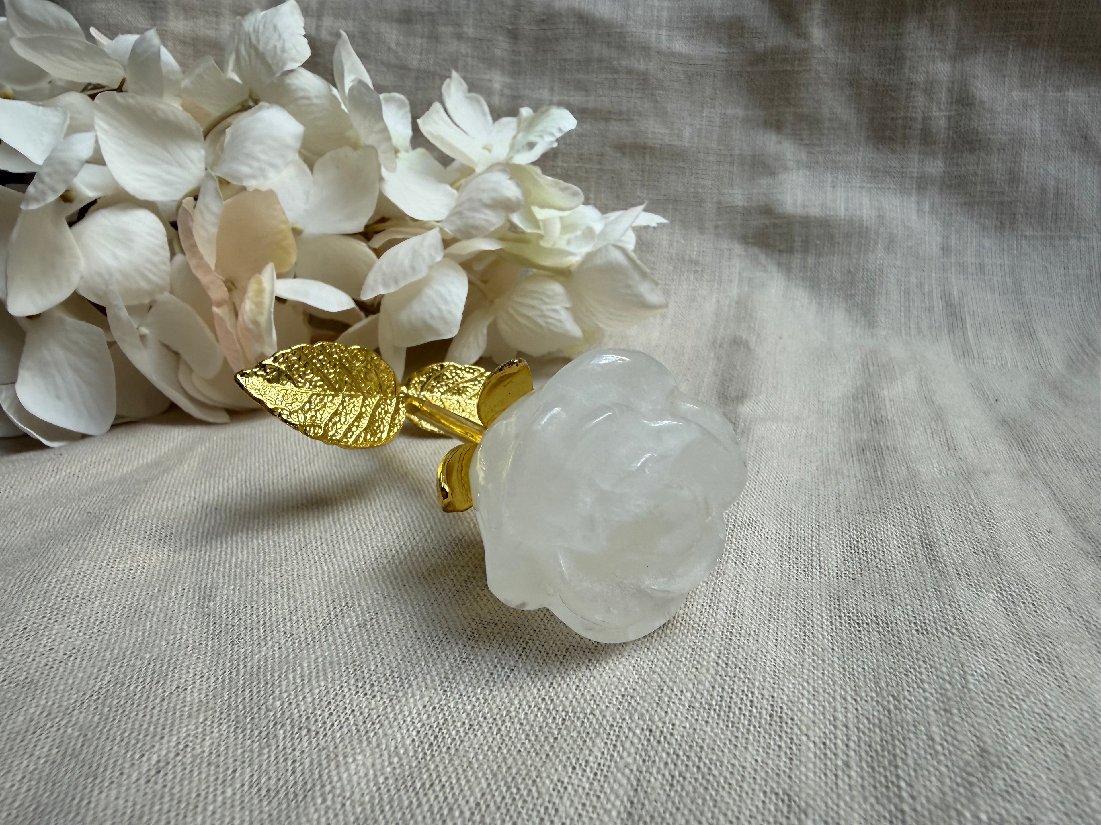 ✨ Bergkristall Rose – Klarheit