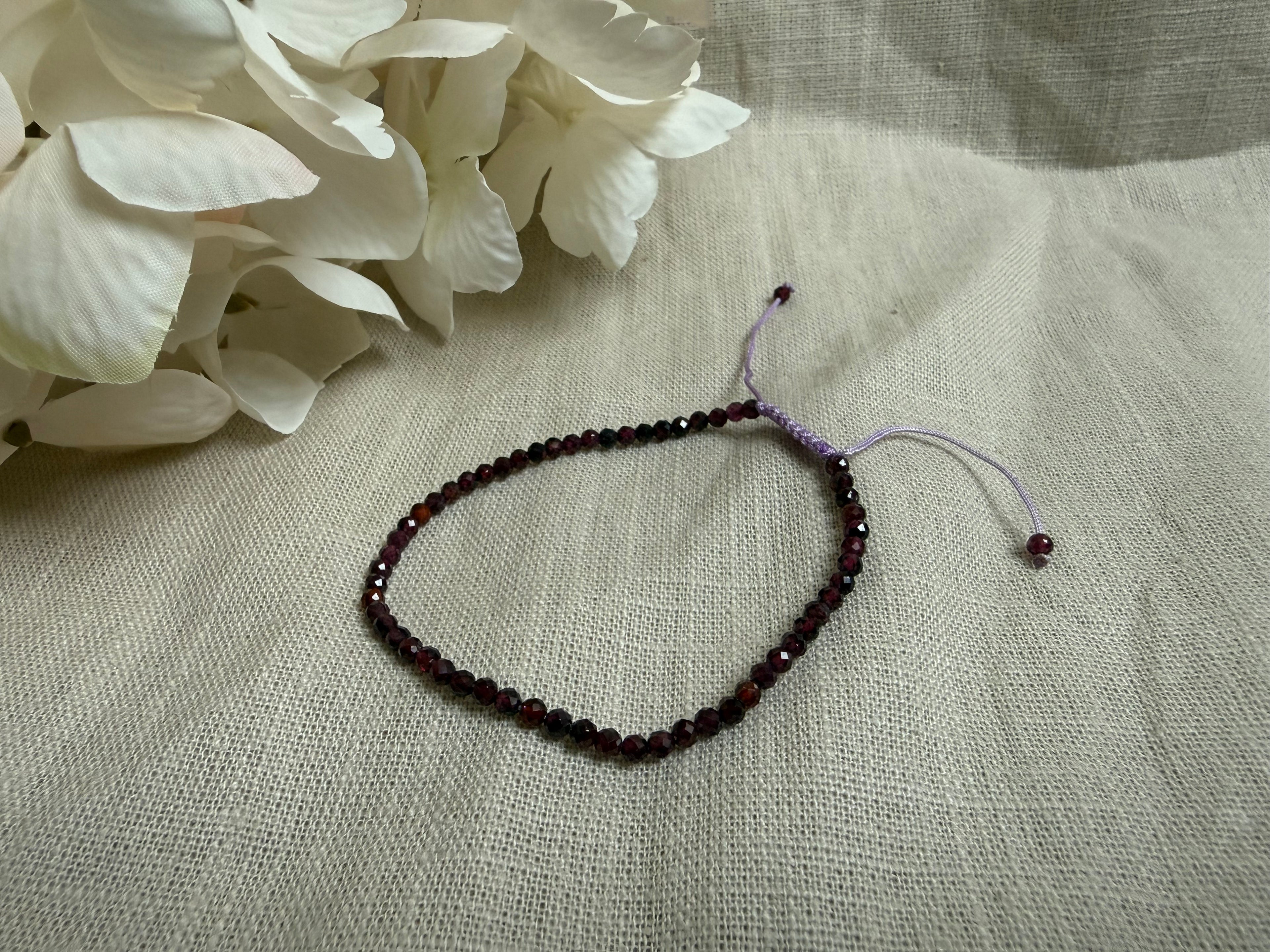 ✨ Granat Armband – Leidenschaft & Stärke