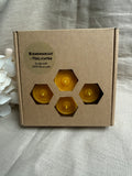 Bienenwachsteelichter – Set aus 7 Kerzen