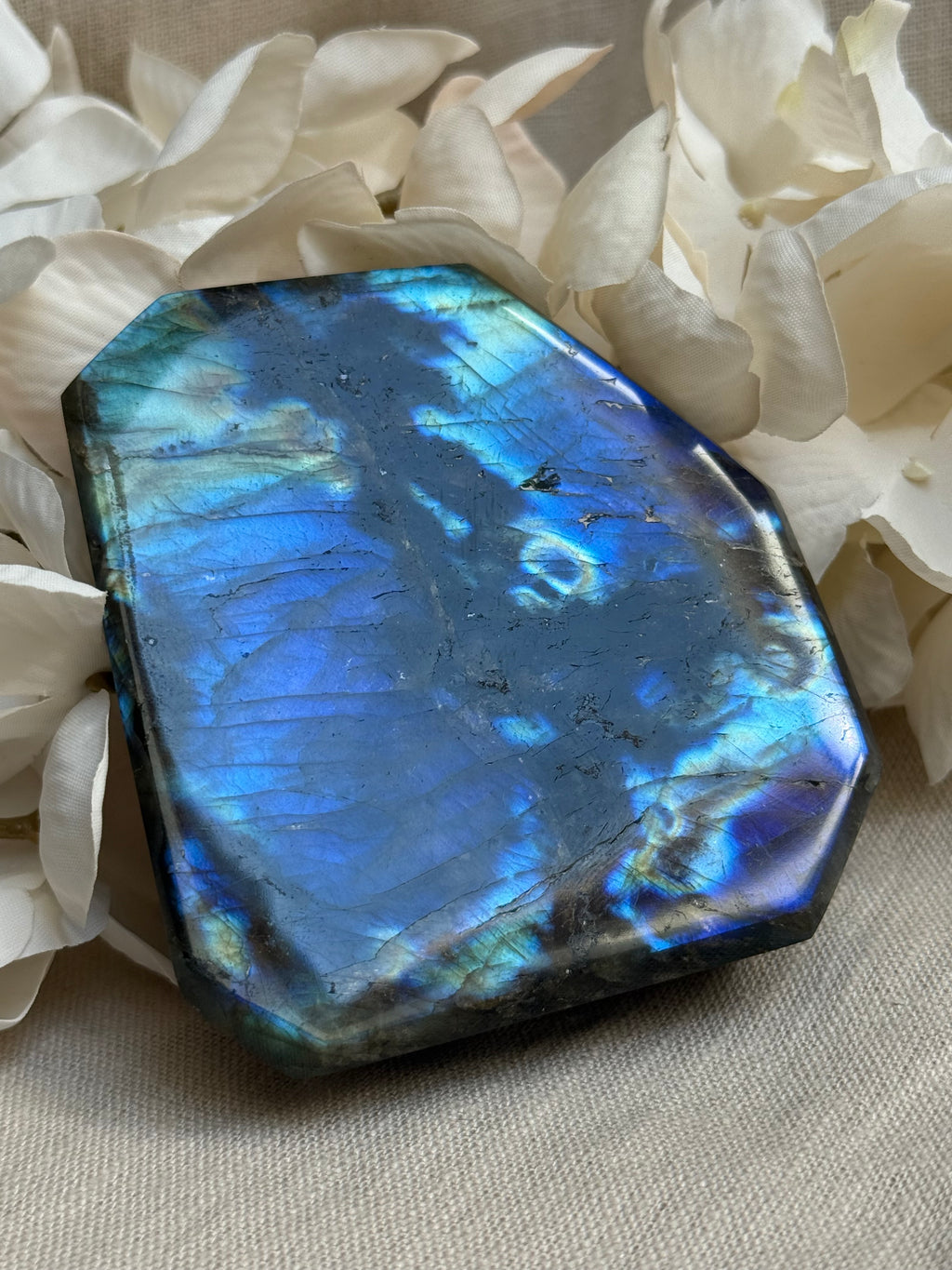 Labradorit Freiform – intensiver blauer Schimmer