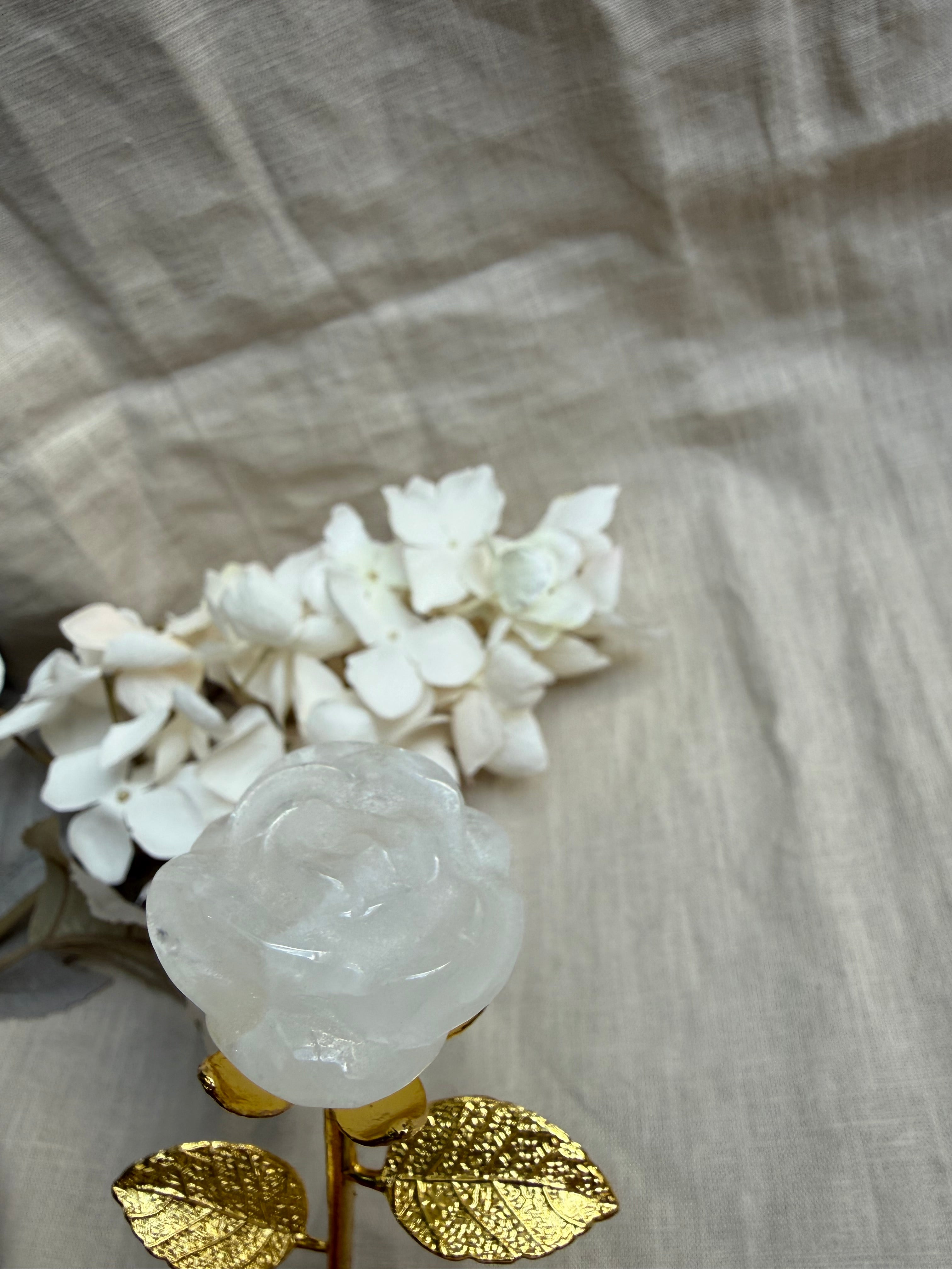 ✨ Bergkristall Rose – Klarheit