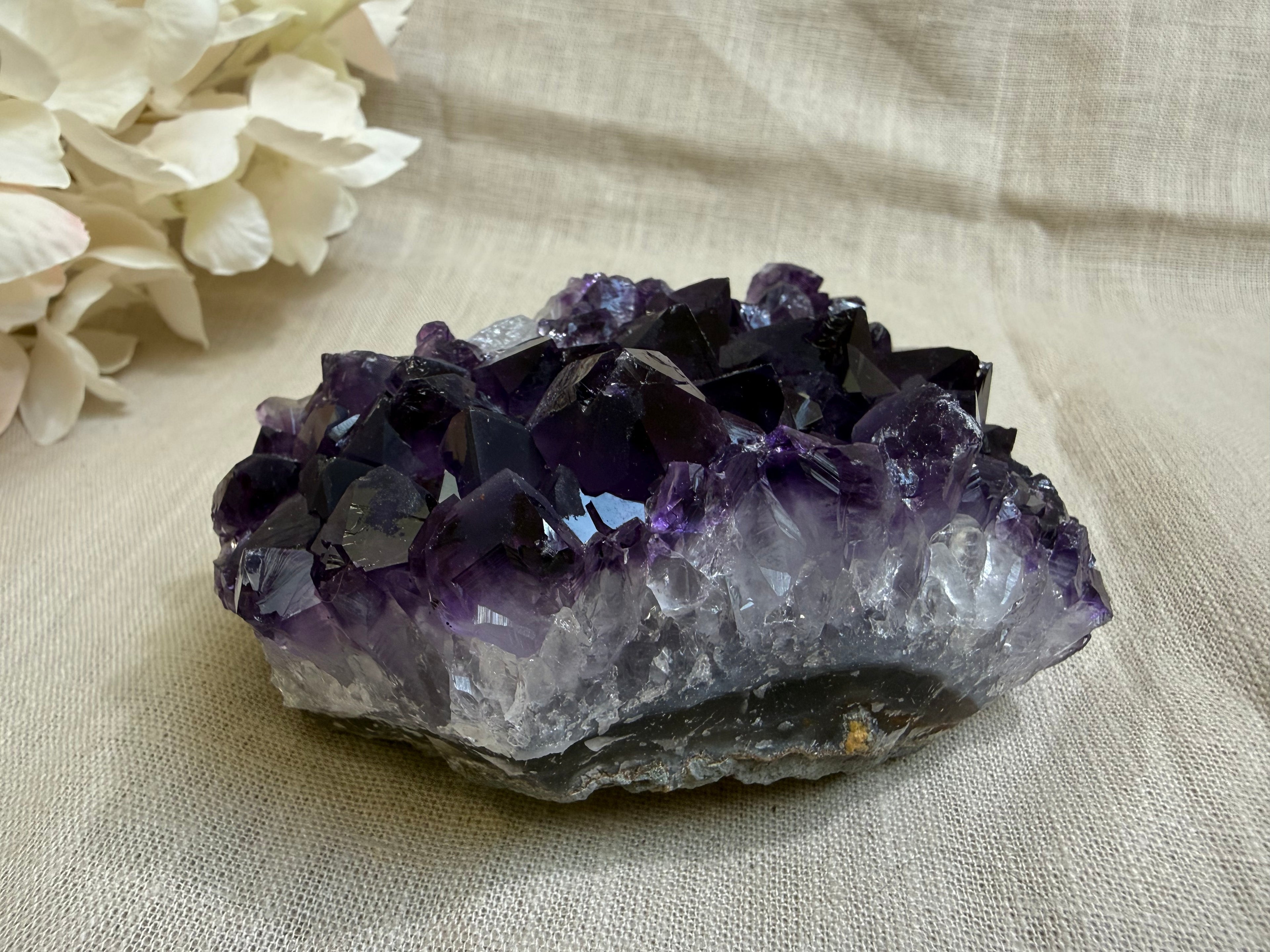 Amethyst Kristalldrusenstück
