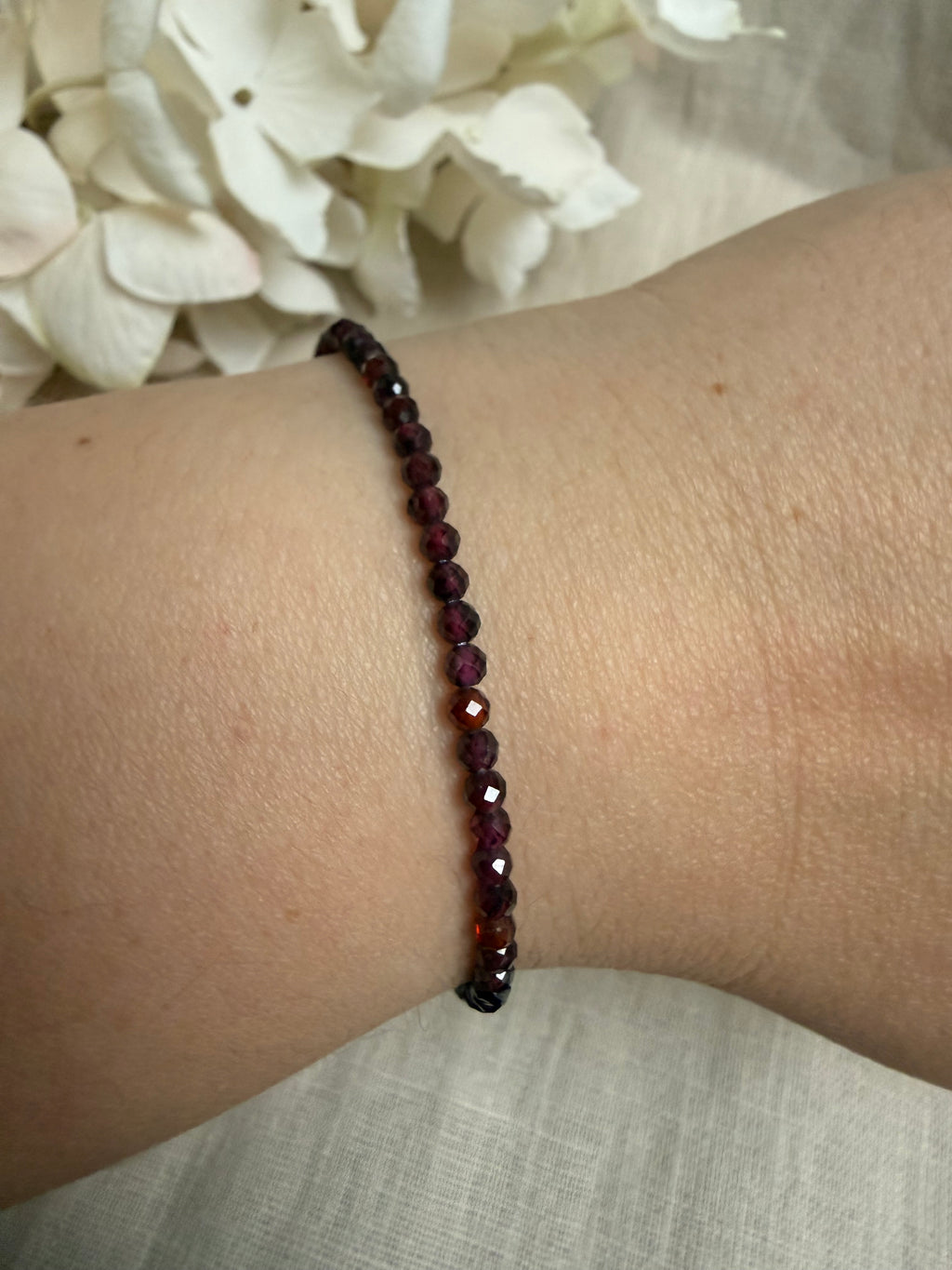 ✨ Granat Armband – Leidenschaft & Stärke