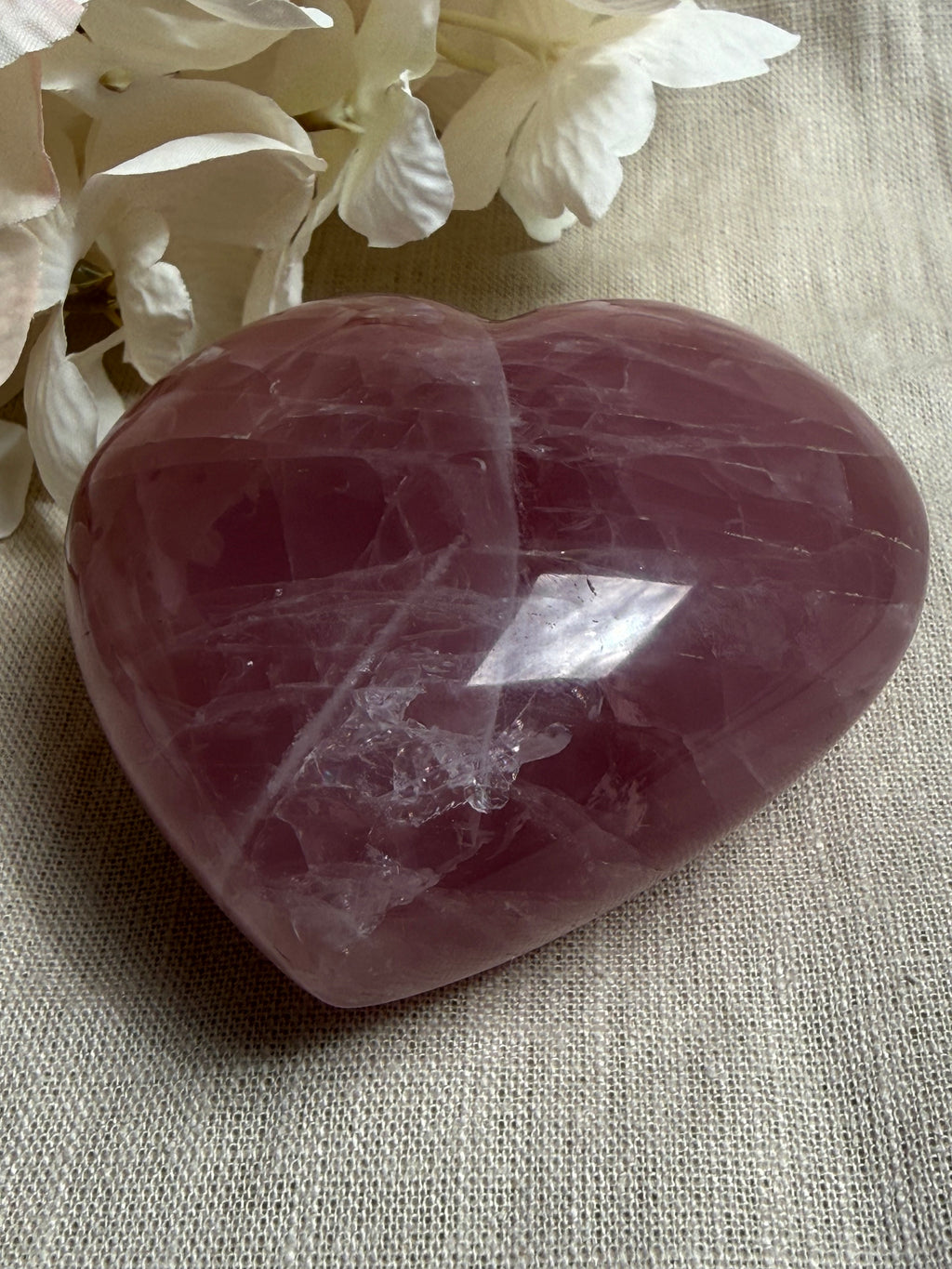 Rosenquarz Herz
