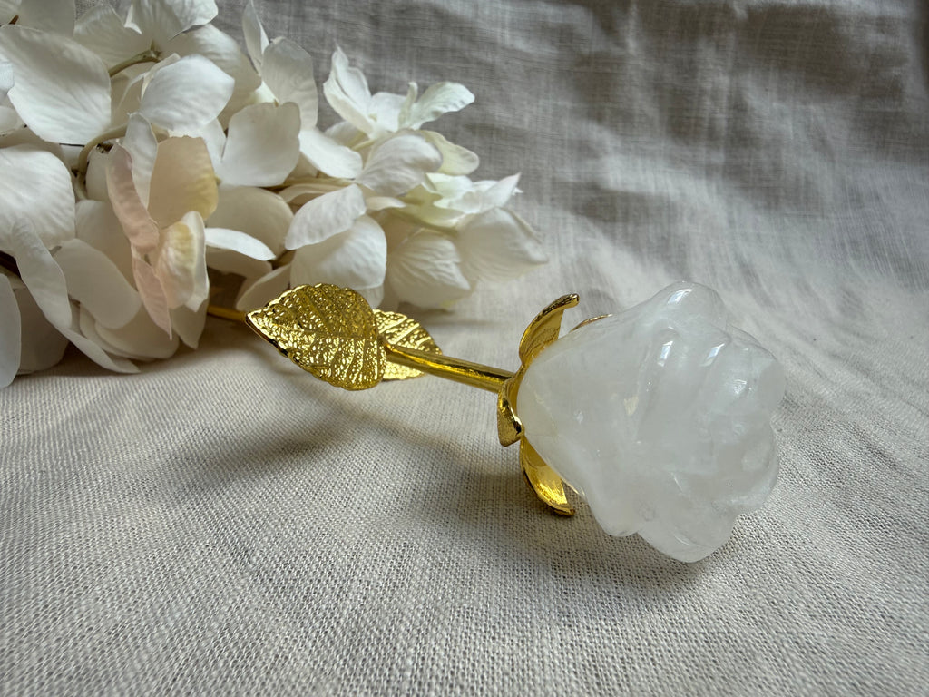 ✨ Bergkristall Rose – Klarheit