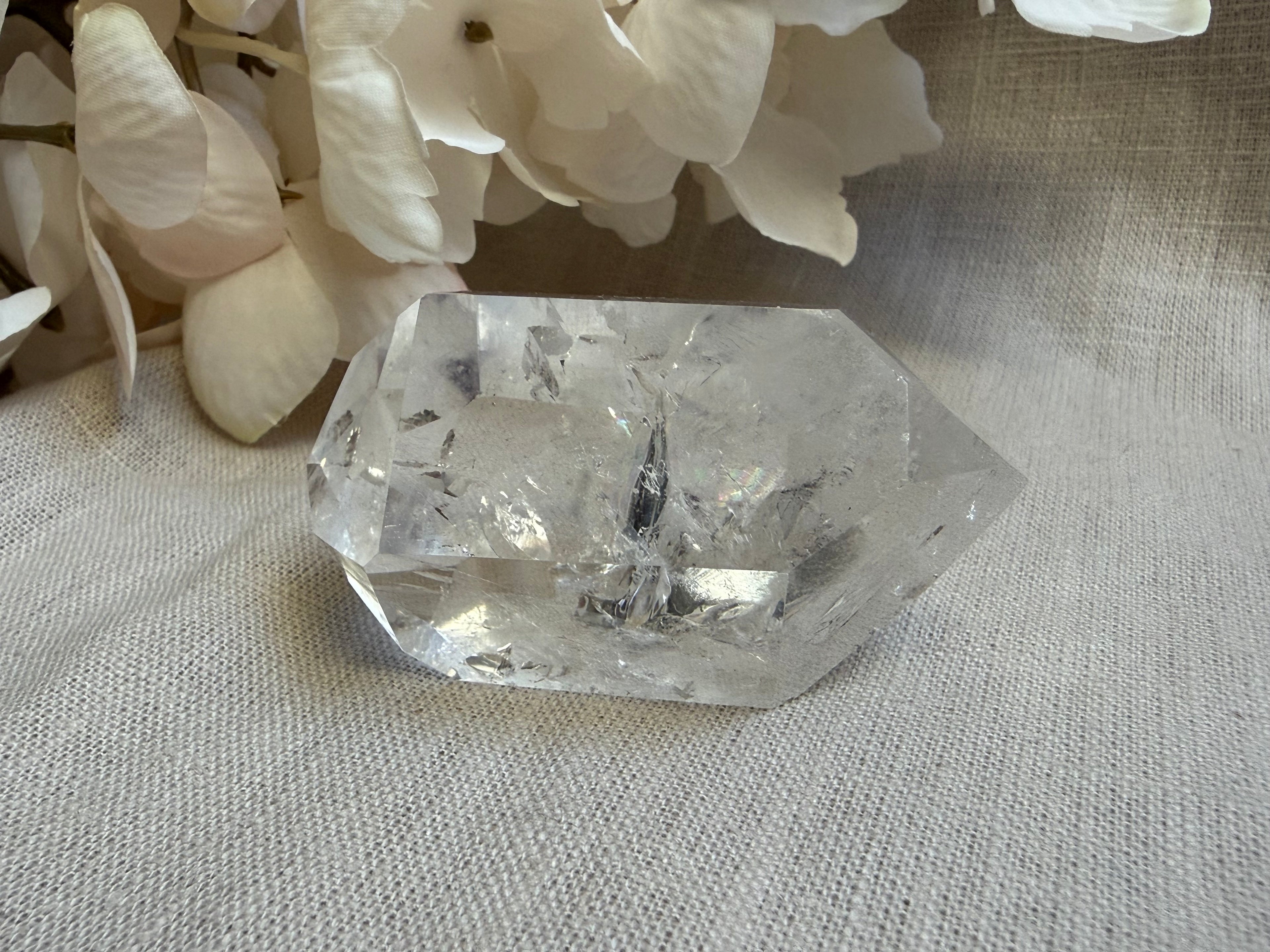 Bergkristall Doppelender