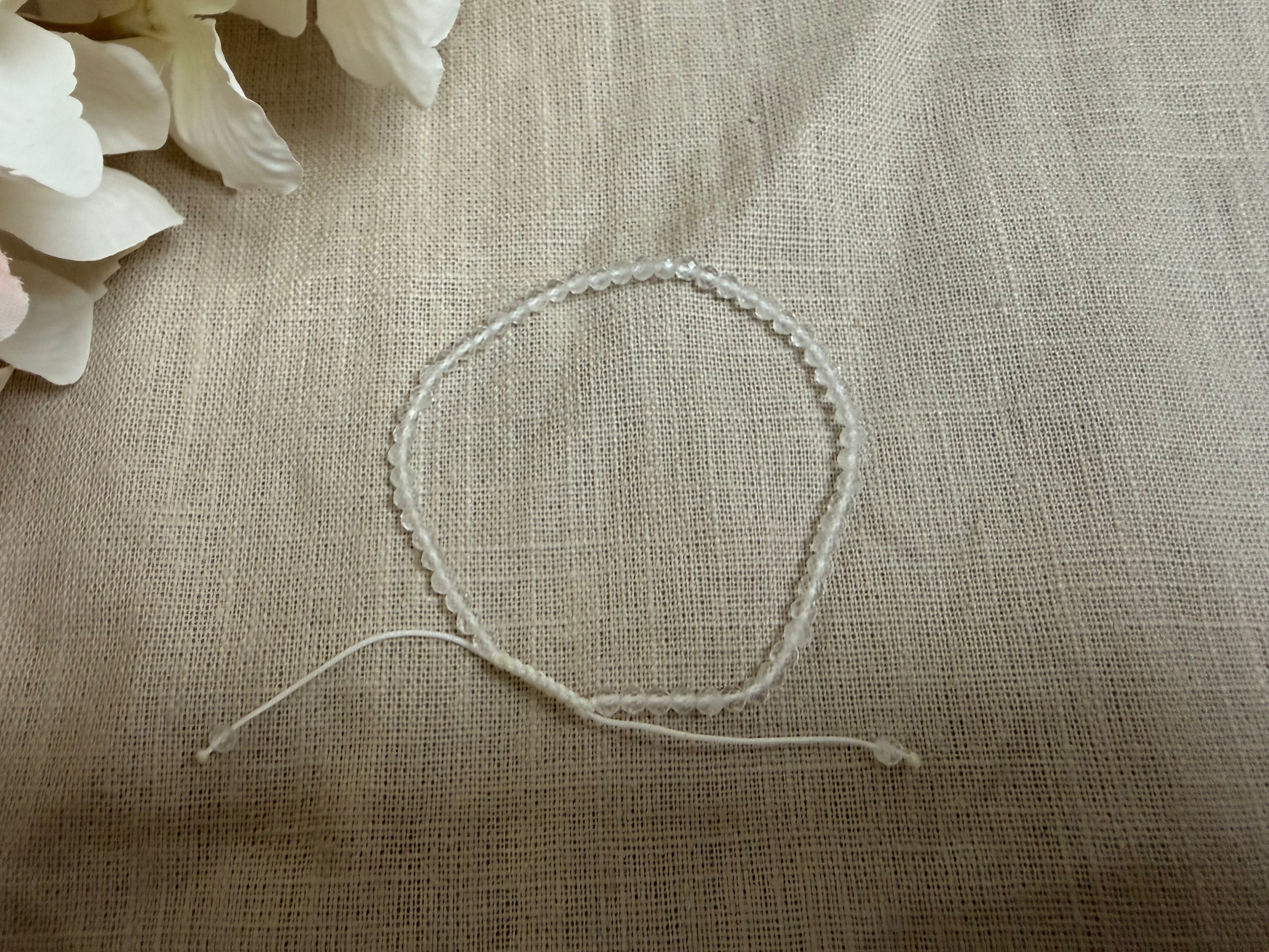 ✨ Bergkristall Armband – Klarheit & Harmonie