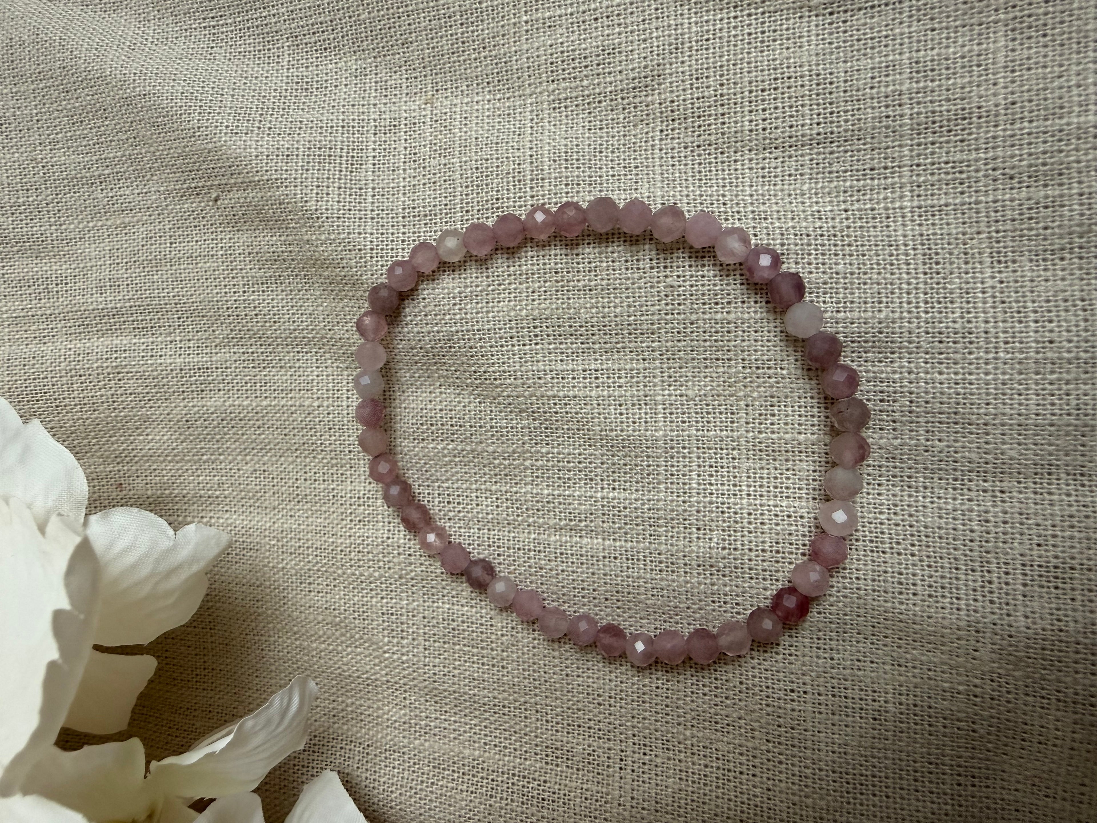 ✨ Rosenquarz Armband – Liebe & Selbstfürsorge