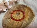 🧡 Karneol Armband 6 mm – Kraftvolle Energie in warmen Orangetönen