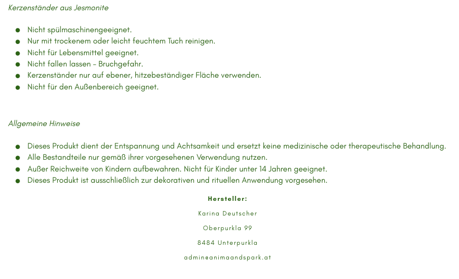 Ritualset Teelicht – Stille braun marmoriert